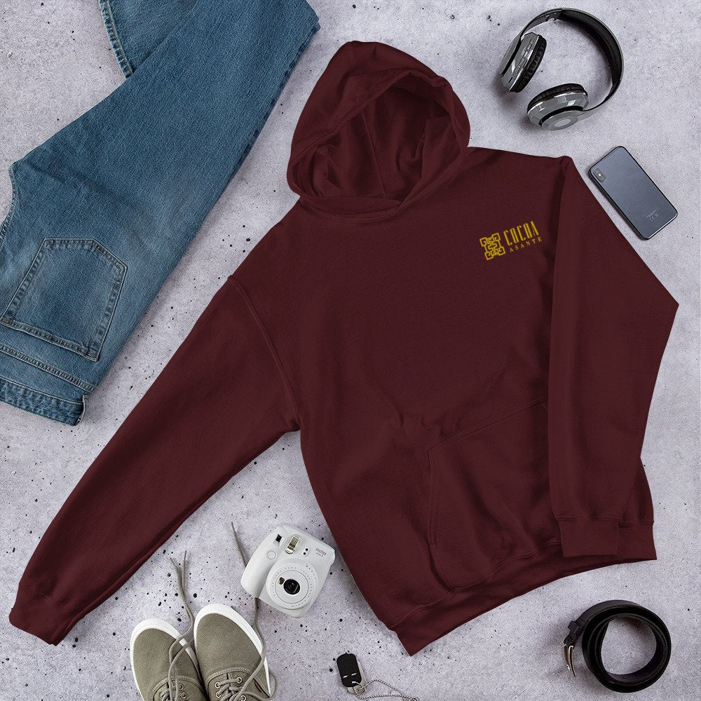 Hoodie with Embroidered Logo