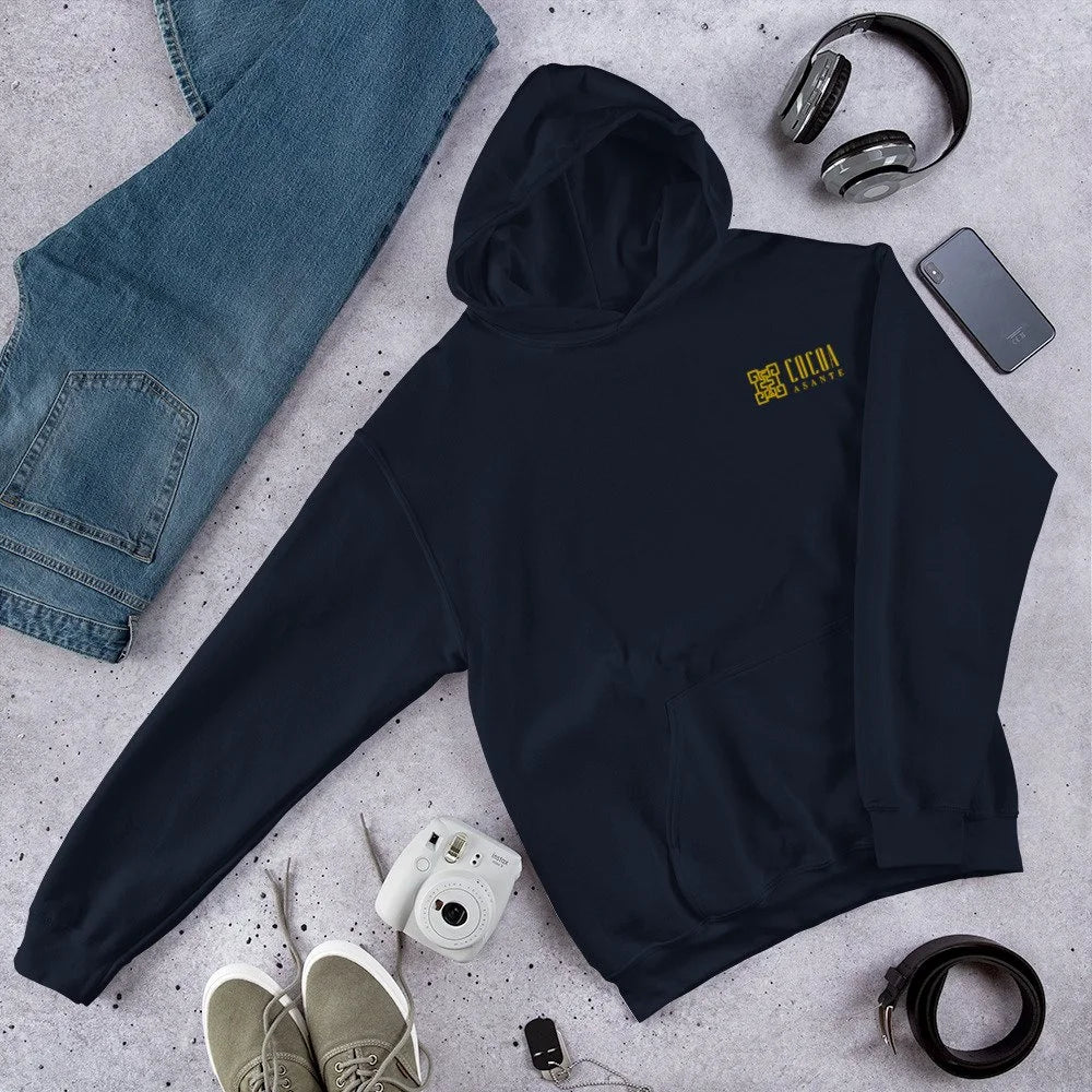 Hoodie with Embroidered Logo